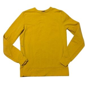 Ornot Cycling Cotton Crew Neck Sweatshirt Men's Size Small Gold Yellow Deadstock